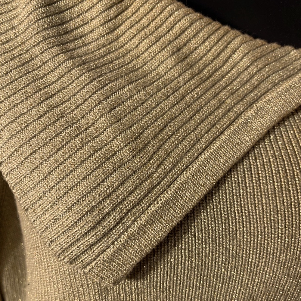 Calvin Klein sweather dress gold . Cute and comfortable. - Picture 9 of 12